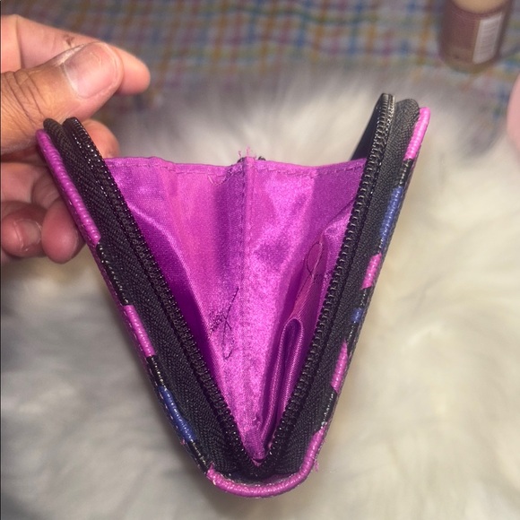 Pink and Blue Leopard Print Women's Wallet! - Picture 10 of 12